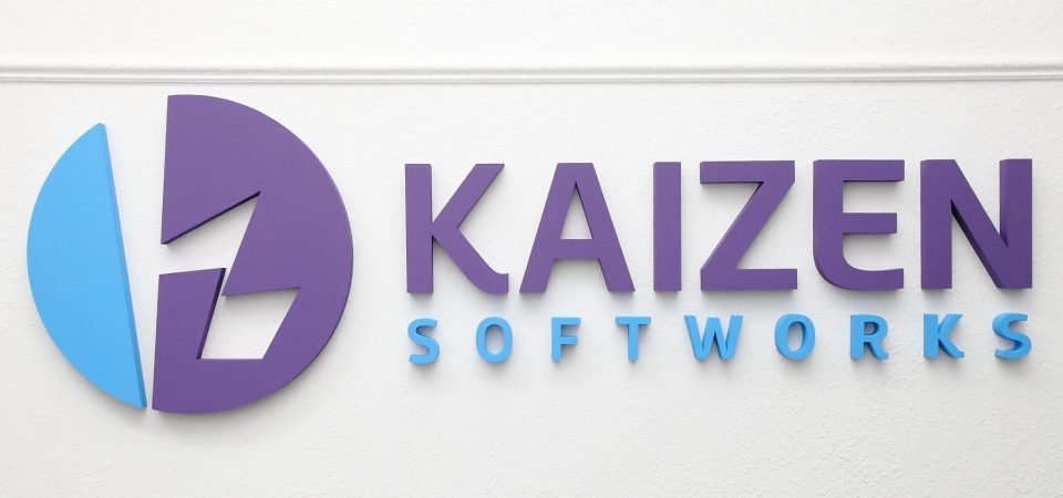 Kaizen Softworks Logo Sign