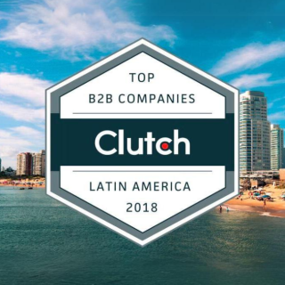 Clutch Badge of Top B2B Companies in Latin America