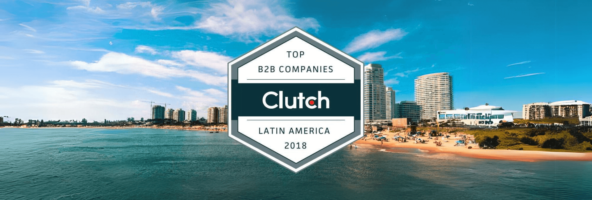 Clutch Badge of Top B2B Companies in Latin America