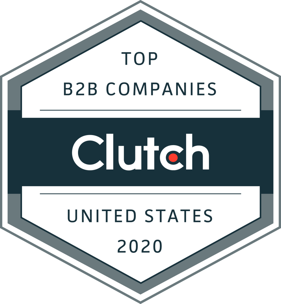Clutch Badge of Top B2B Companies in the United States