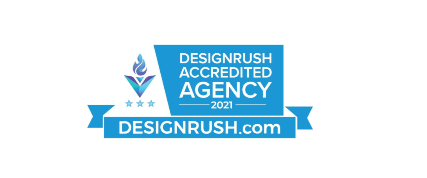 DesignRush Badge of Accredited Agency