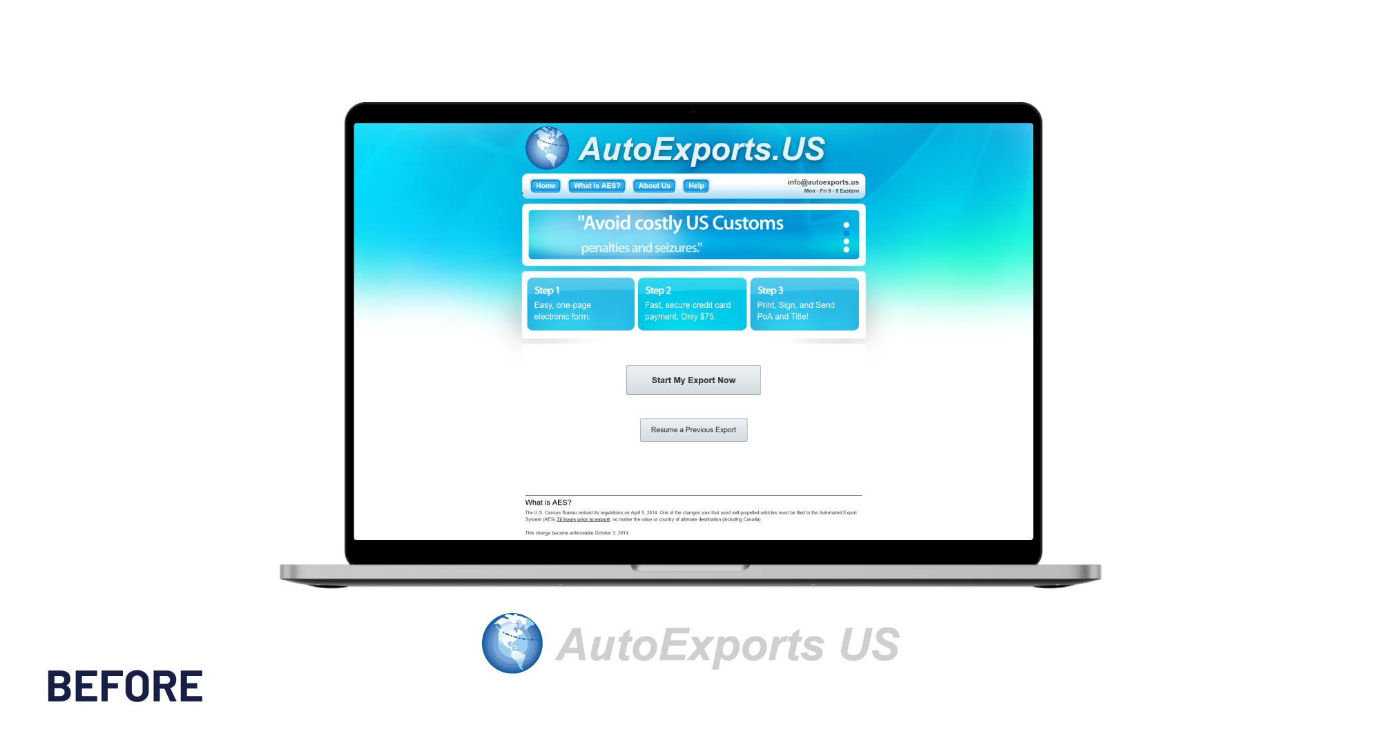 AutoExports Vehicle Exports Web Application